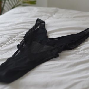 Minimale Animale Black Firebird one piece swimsuit